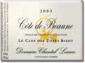 2018 Chantal Lescure Cote de Beaune Blanc 